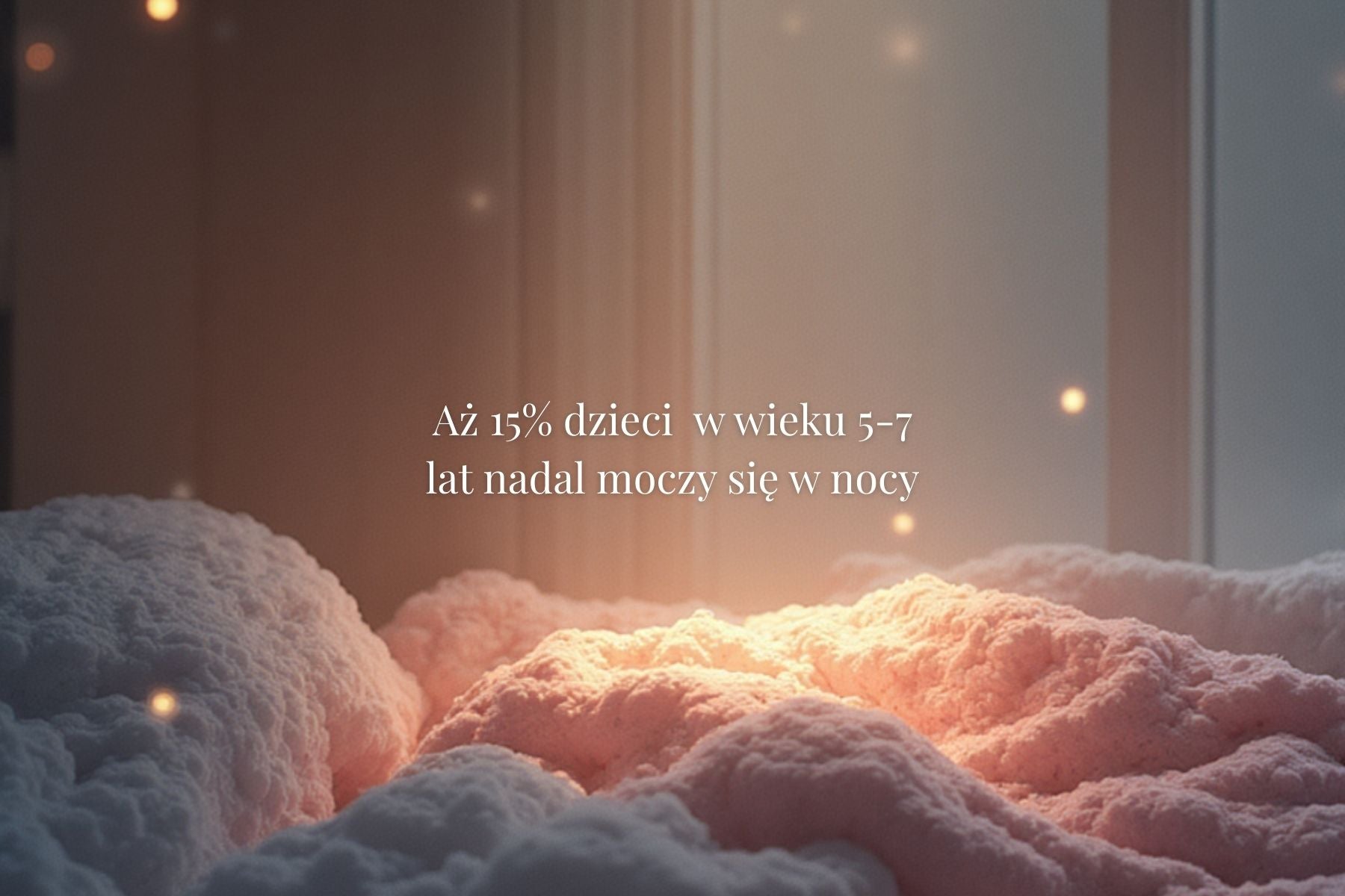 Aż 15% dzieci w wieku 5-7 lat nadal moczy się w nocy