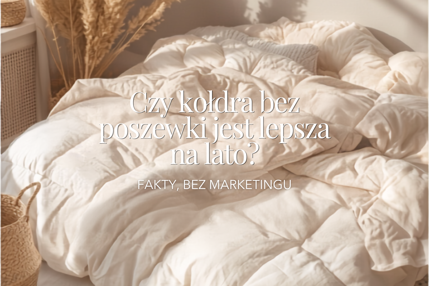 Kołdra bezposzewkowa w upały – czy naprawdę robi różnicę?