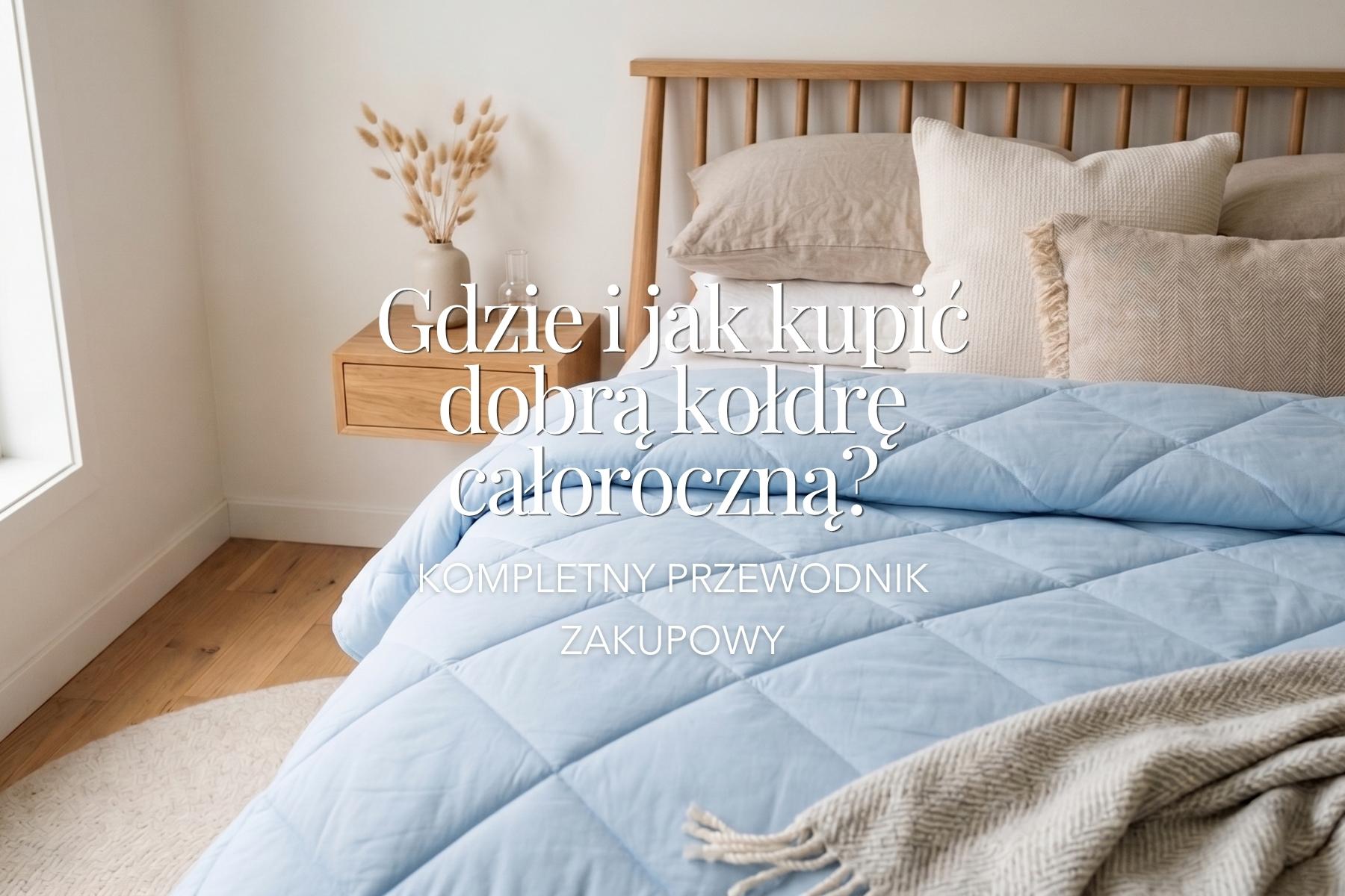 Gdzie i jak kupić dobrą kołdrę całoroczną? Kompletny przewodnik zakupowy