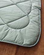 Zestaw Blankies: Kołdra (140x200) + Poduszka (50x60) –  kolor - Szałwiowy