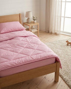 Zestaw Blankies: Kołdra (140x200) + Poduszka (50x60) –  kolor - Jasny Róż