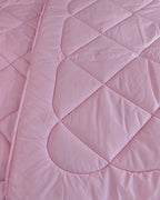Zestaw Blankies: Kołdra (140x200) + Poduszka (50x60) –  kolor - Jasny Róż