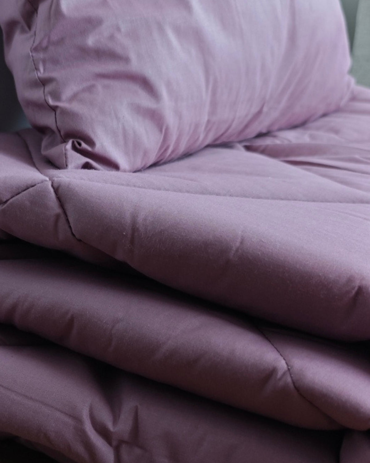 Zestaw Blankies: Kołdra (140x200) + Poduszka (50x60) –  kolor - Retro Róż