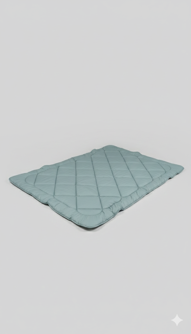 Kołdra Bezposzewkowa Blankies (140x200) – Twoja oaza dobrego snu  - kolor - Szałwiowy