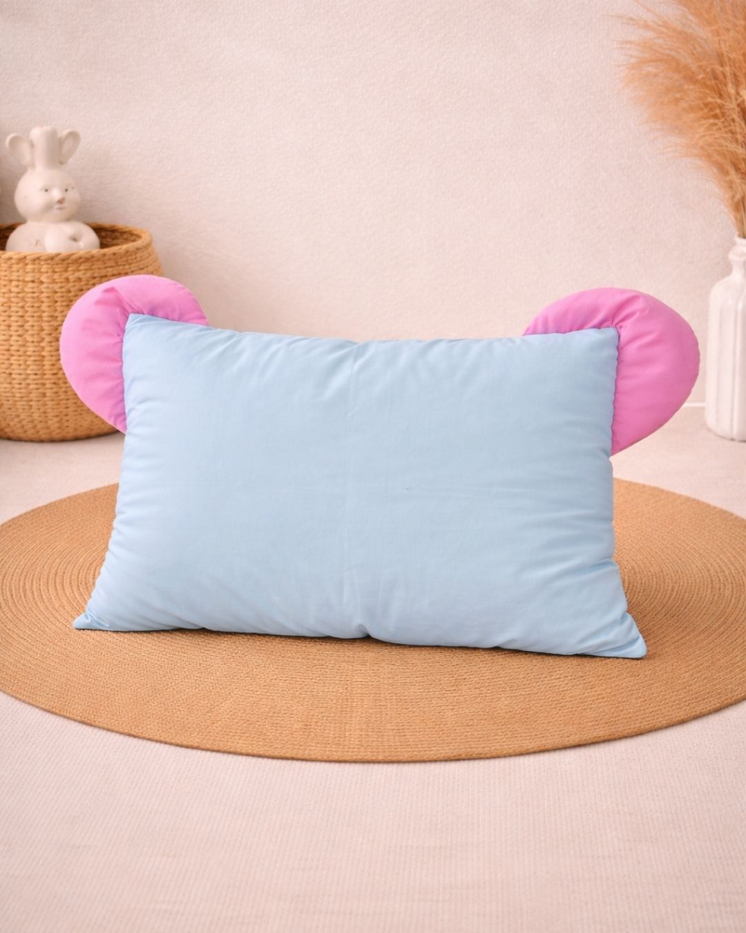 Zestaw Blankies: Kołdra (140x200) + Poduszka (50x60) – Mniej warstw, więcej snu - kolor - błękitny