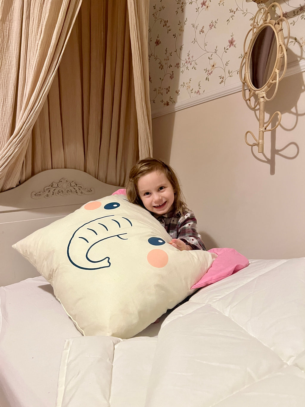 Zestaw Blankies: Kołdra (140x200) + Poduszka (50x60) – Mniej warstw, więcej snu - kolor - Słoneczne Ecru