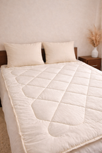 Kołdra Bezposzewkowa Blankies (140x200) – Twoja oaza dobrego snu - kolor - Słoneczne Ecru