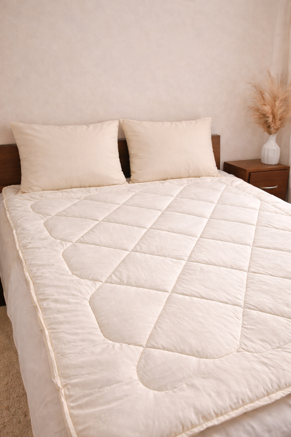 Kołdra Bezposzewkowa Blankies (140x200) – Twoja oaza dobrego snu - kolor - Słoneczne Ecru