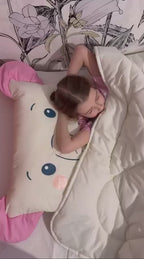 Kołdra Bezposzewkowa Blankies (140x200) – Twoja oaza dobrego snu - kolor - Słoneczne Ecru