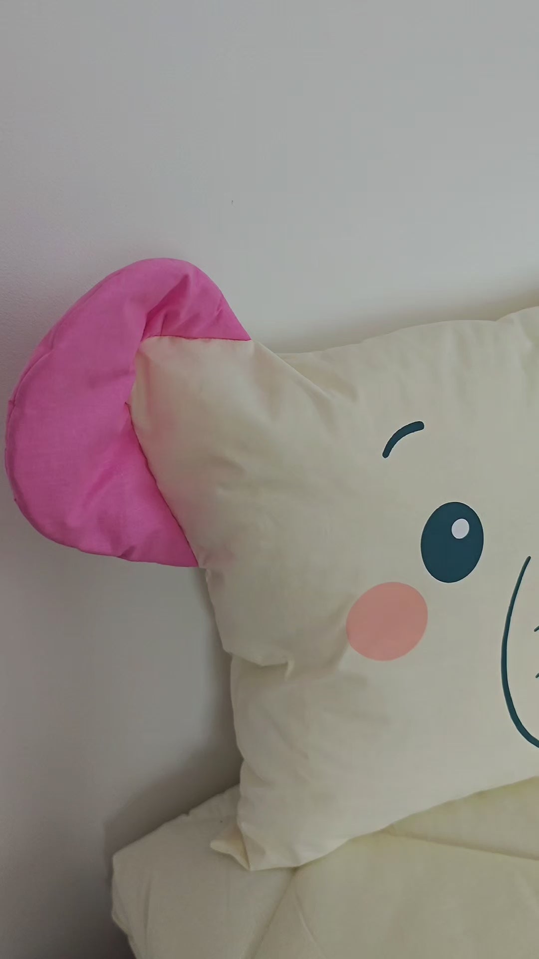 Zestaw Blankies: Kołdra (140x200) + Poduszka (50x60) – Mniej warstw, więcej snu - kolor - Słoneczne Ecru